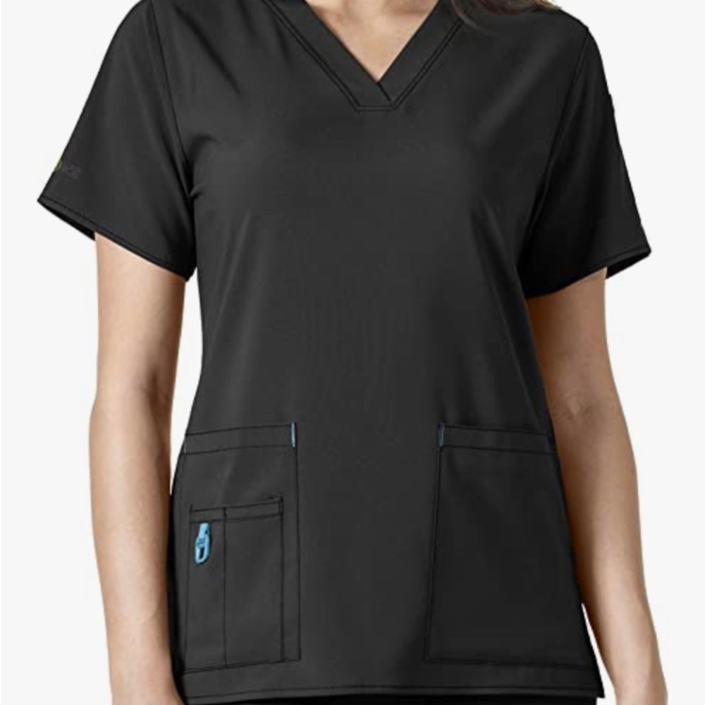 Carhartt Cross-Flex Women's Media Scrub Top Medium/Black